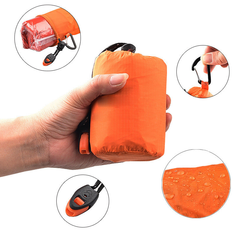 Outdoor Aluminum Notfall Regenmantel